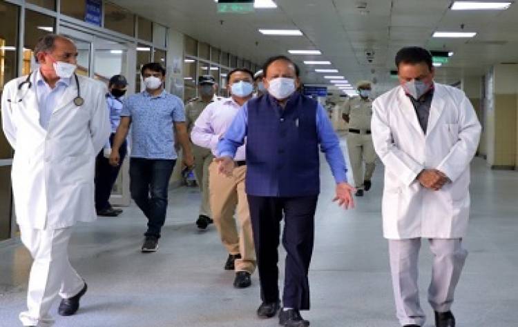 Dr Harshvardhan leading the Charge