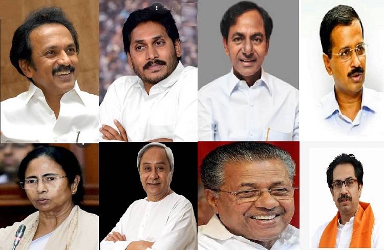 Strong Regional Leaders emerging in India.